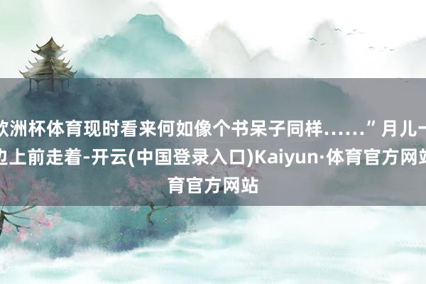 欧洲杯体育现时看来何如像个书呆子同样……”月儿一边上前走着-开云(中国登录入口)Kaiyun·体育官方网站